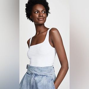Free People Square One Seamless Cami In White XS/S